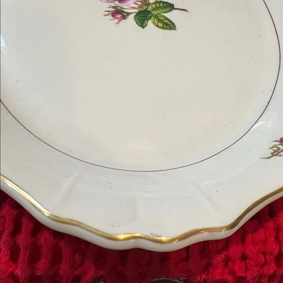 Vintage Platter Victoria Rose Pattern by Syracuse China - Picture 8 of 12